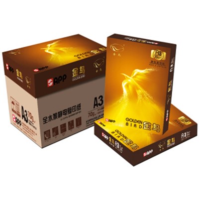 金鳥（APP）70g A3復印紙 500張/包 5包/箱
